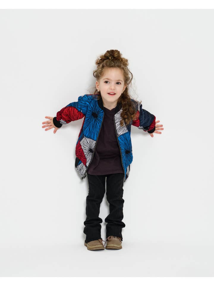 mikono.africa UG - Wholesale Bomber Jacket - Kids - children's jacket 'Nyota'7