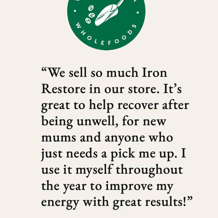 Great Spirit - Wholesale Oral supplement/vitamin - IRON RESTORE WHOLESALE5