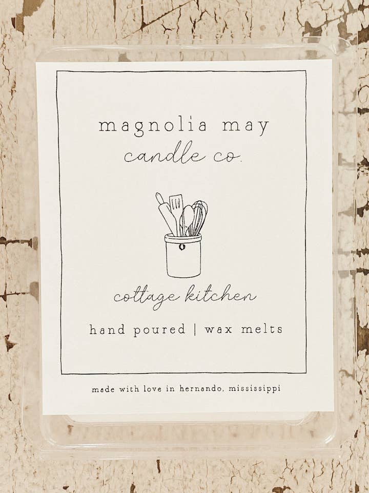 Cire fondante Cottage Kitchen pour la vente par Magnolia May Candle Co