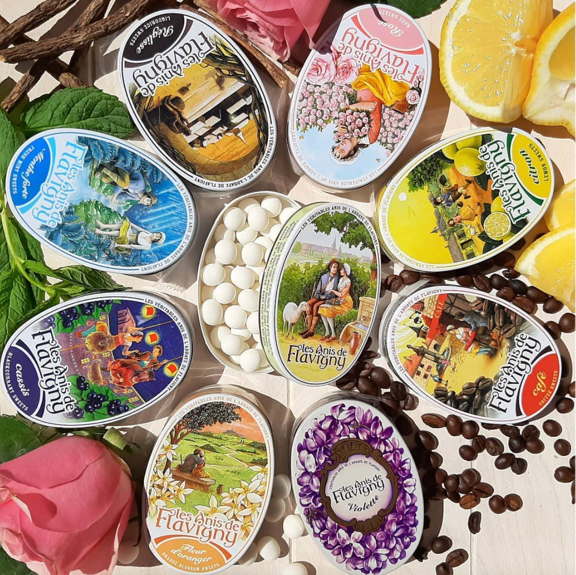 Gourmet Food Solutions, Inc. - Wholesale Hard Candy - Anis De Flavigny Candies in Oval Tins6