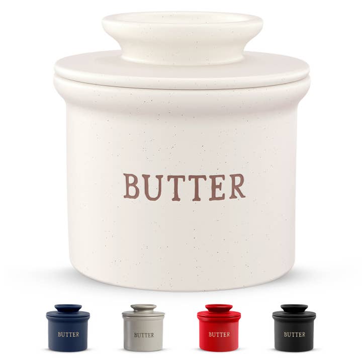 Kook - Wholesale Butter Dish - Kook French Butter Keeper Dish, Ceramic