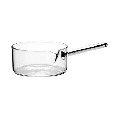 SAUTE PAN BOROSILICAT GLASS 150ML for wholesale by Catalonia Plates, Inc.