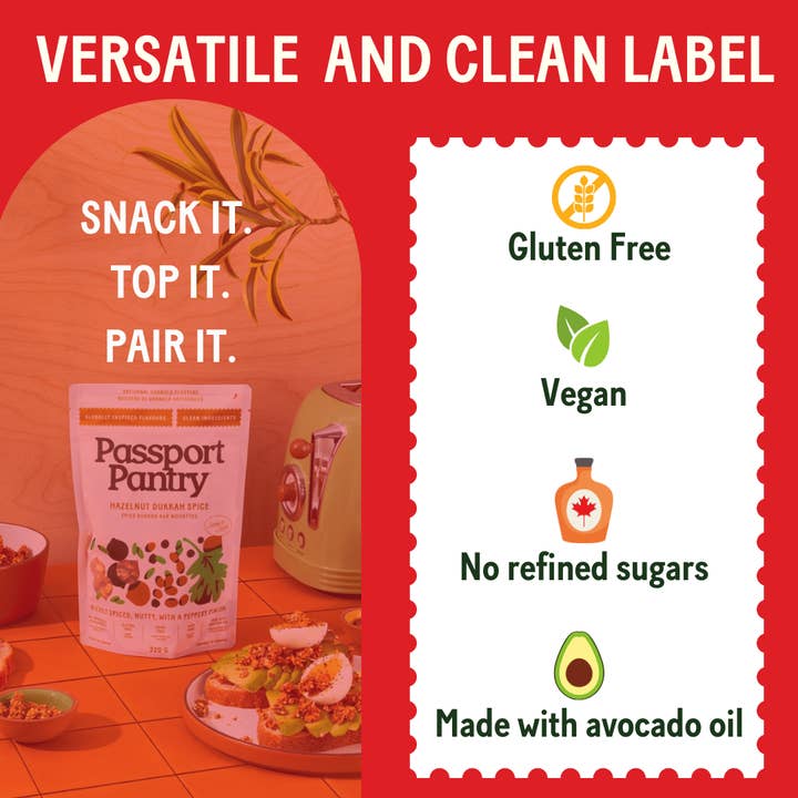 Passport Pantry – wholesale Granola – Sichuan Maple Granola Bites | Gluten & Seed Oil free, Vegan5