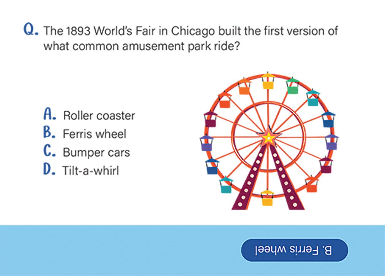 Cottage Door Press - Wholesale Card Game - Q & A America Trivia Card Game1