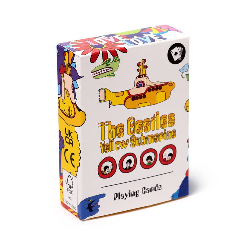 Puckator Ltd - Vente Jeu de cartes - Jeu de cartes standard The Beatles Yellow Submarine1