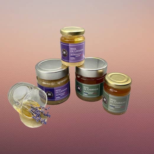 UN MOMENT EN PROVENCE - Wholesale Honey - Lavender honey in 125g 🍯🌸2