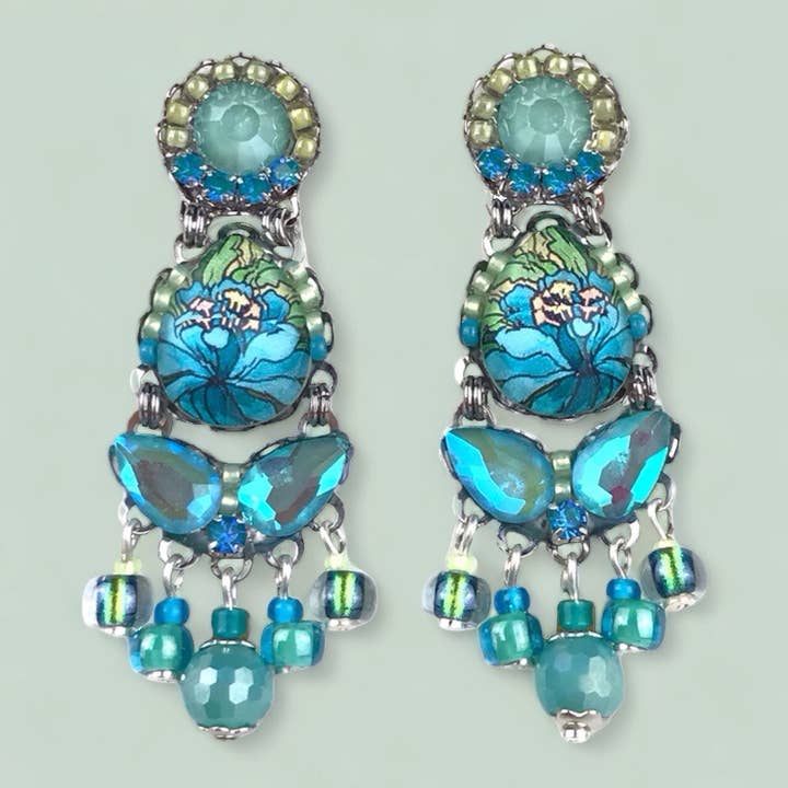 melizijewelry – Großhandel Ohrhänger – KRISTALLOHRRINGE KORSIKA