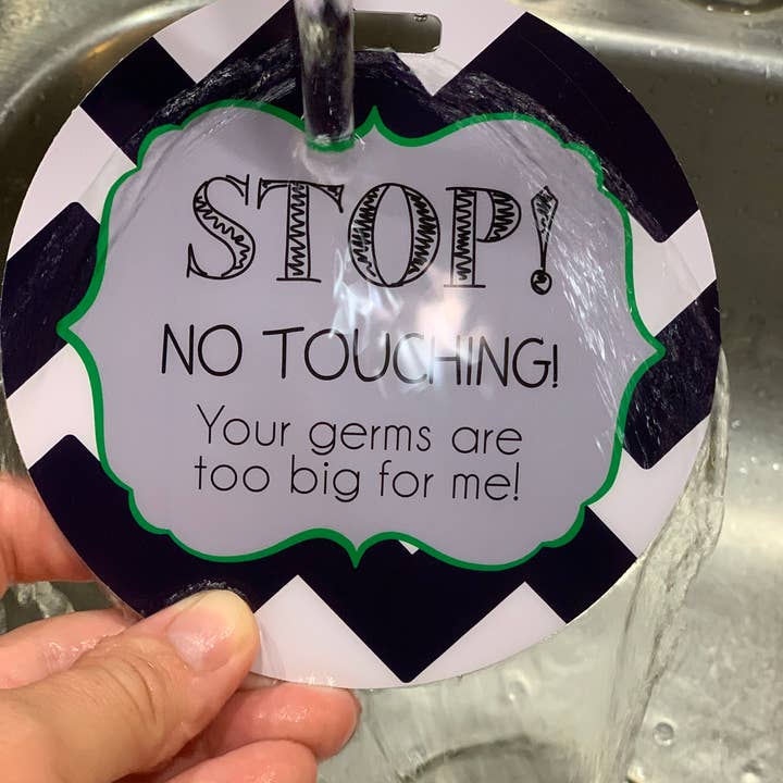 Three Little Tots - Wholesale Car Seat Cover - Kids & Baby - Seahawk No Touching Baby Car Seat and Stroller Tag7