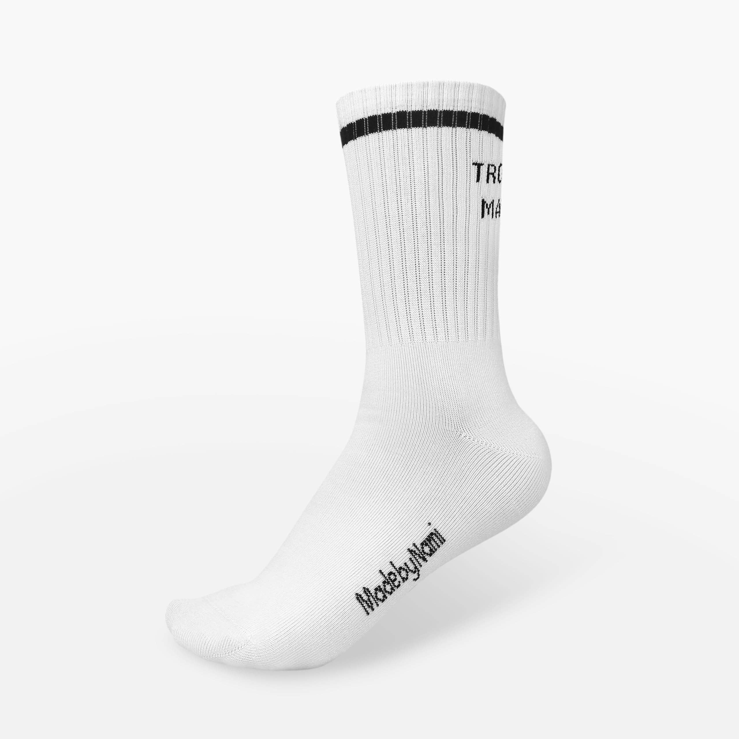 Made By Nami - Wholesale Socks - Unisex - Crew Socks 2-Pack, with Sayings, 35-40 "Heartbreaker"4