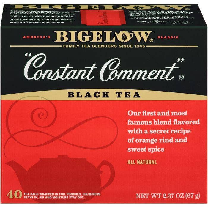 KeHE Distributors, LLC - Vente Sachets de thé - Sachets de thé noir Bigelow "Constant Comment" 40 unités0