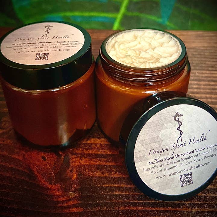 Dragon Spirit Health – wholesale Facial moisturiser – Sea Moss & Tallow Face Cream1