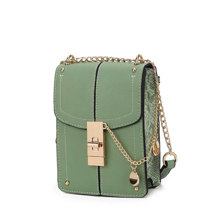 MKF Collection - Wholesale Crossbody Bag - Women's - MKF Iona Crossbody Handbag Vegan Leather Women Purse17