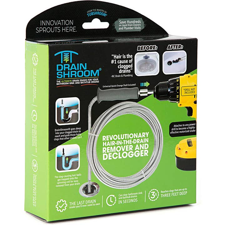 TubShroom - Wholesale Sink Strainer/Stopper - DrainShroom Drain Snake Hair Snare