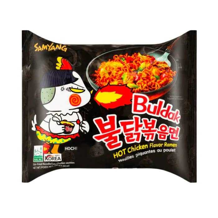 INTERNATIONAL TASTE FOOD SARL - Wholesale Ramen - SAM YANG HOT CHICKEN RAMEN ORIGINAL 140G X400