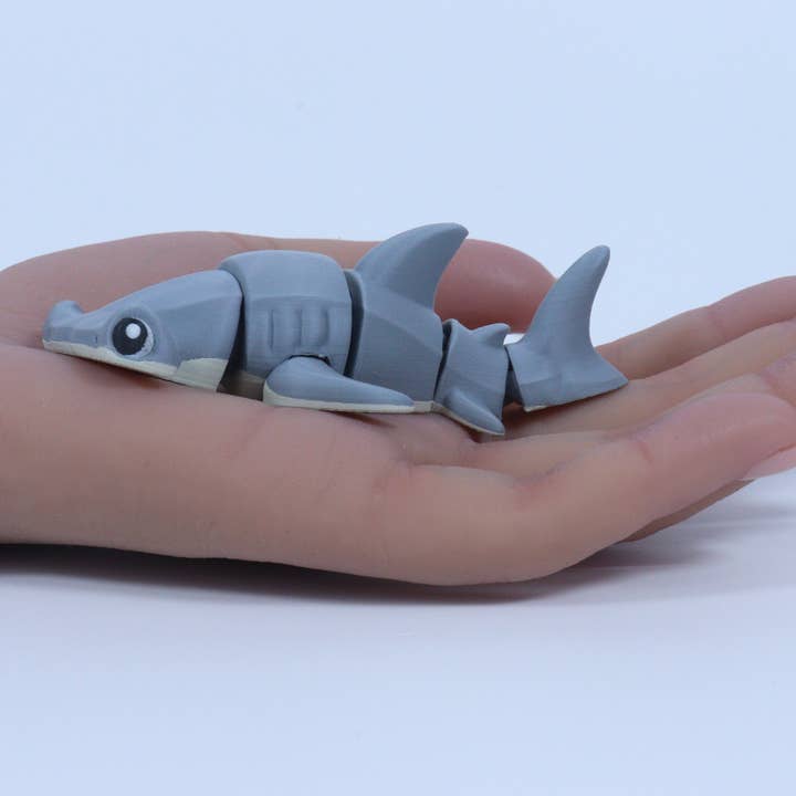 MrSpinner - Wholesale Fidget Toy - Kids - Fidget Friends Hammerhead Shark – 3D Printed Toy or Keychain6