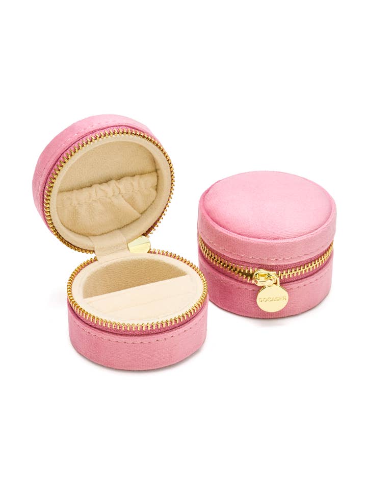 SAMT SIERADENDOOS ROND MINI col. roze voor wholesale door SOCASES