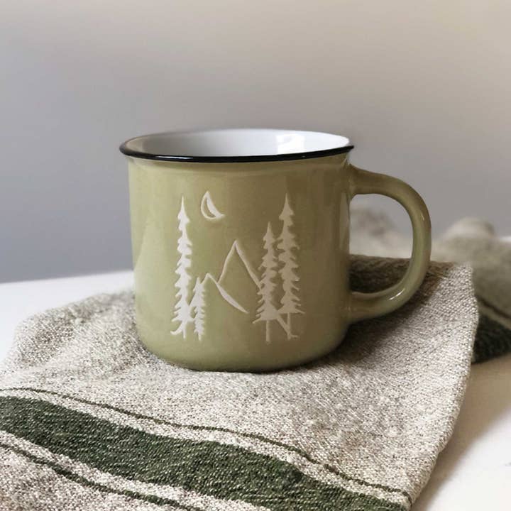 Living Goods by Ore’ Originals - Wholesale Coffee Mug - Camp Mug | Mountains