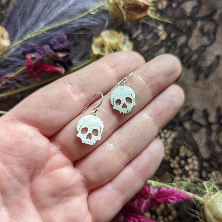 Halloween Totenkopf Ohrringe für den Großhandel von Maxi Cif Designs