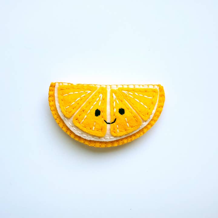 Shawna Smyth Studio - Wholesale DIY craft kit - Lemon Wedge DIY Felt Kit1