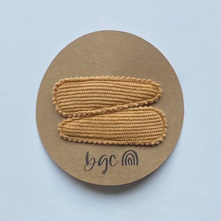 Baby Grey Clementine - Wholesale Hair Clip - Kids - Le Cotele Barette (Multiple Colors)1