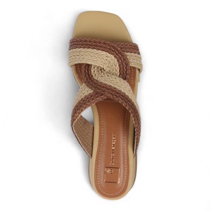 Bruno Menegatti - Wholesale Low Heels - Women's - Bruno Menegatti Verina Sandals Straw/Cork8