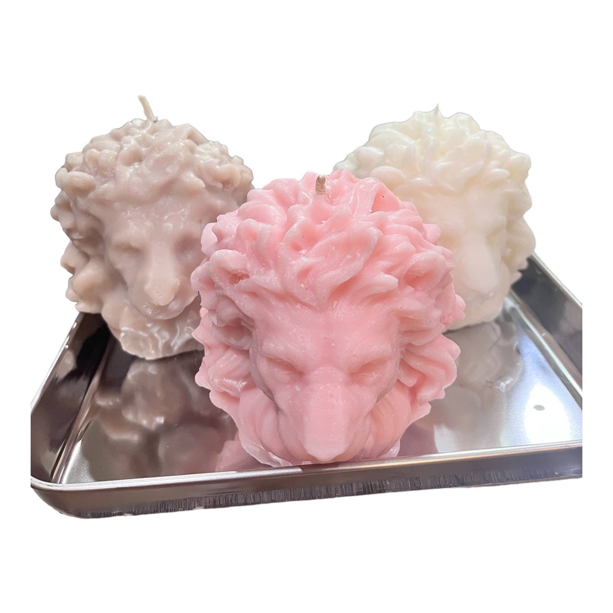 Zebra Industries, LLC - Wholesale Novelty Candle - The Mane Event- Lion Head Candle4