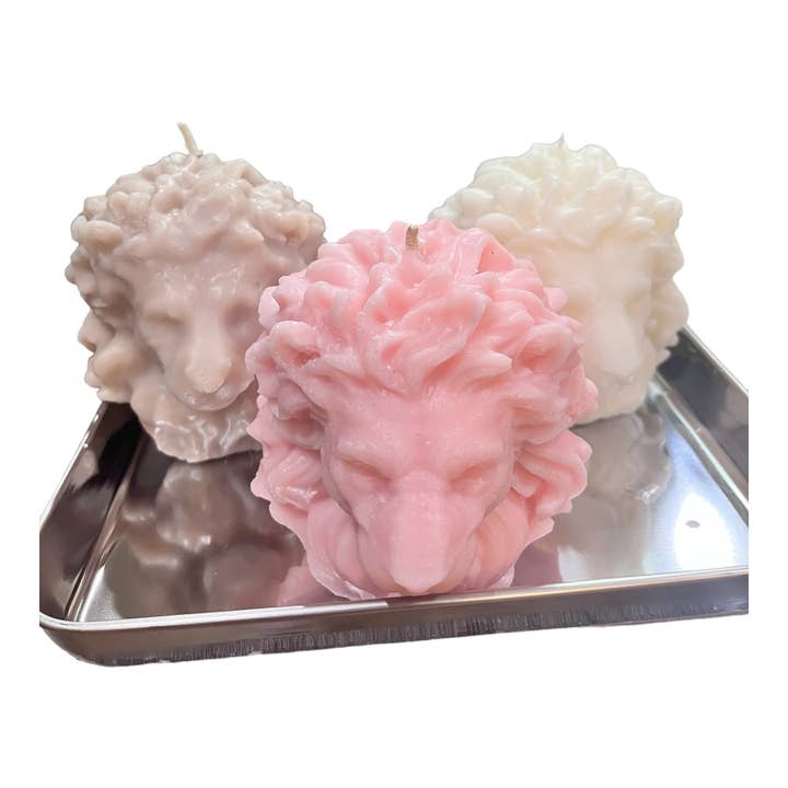 Zebra Industries, LLC - Wholesale Novelty Candle - The Mane Event- Lion Head Candle4