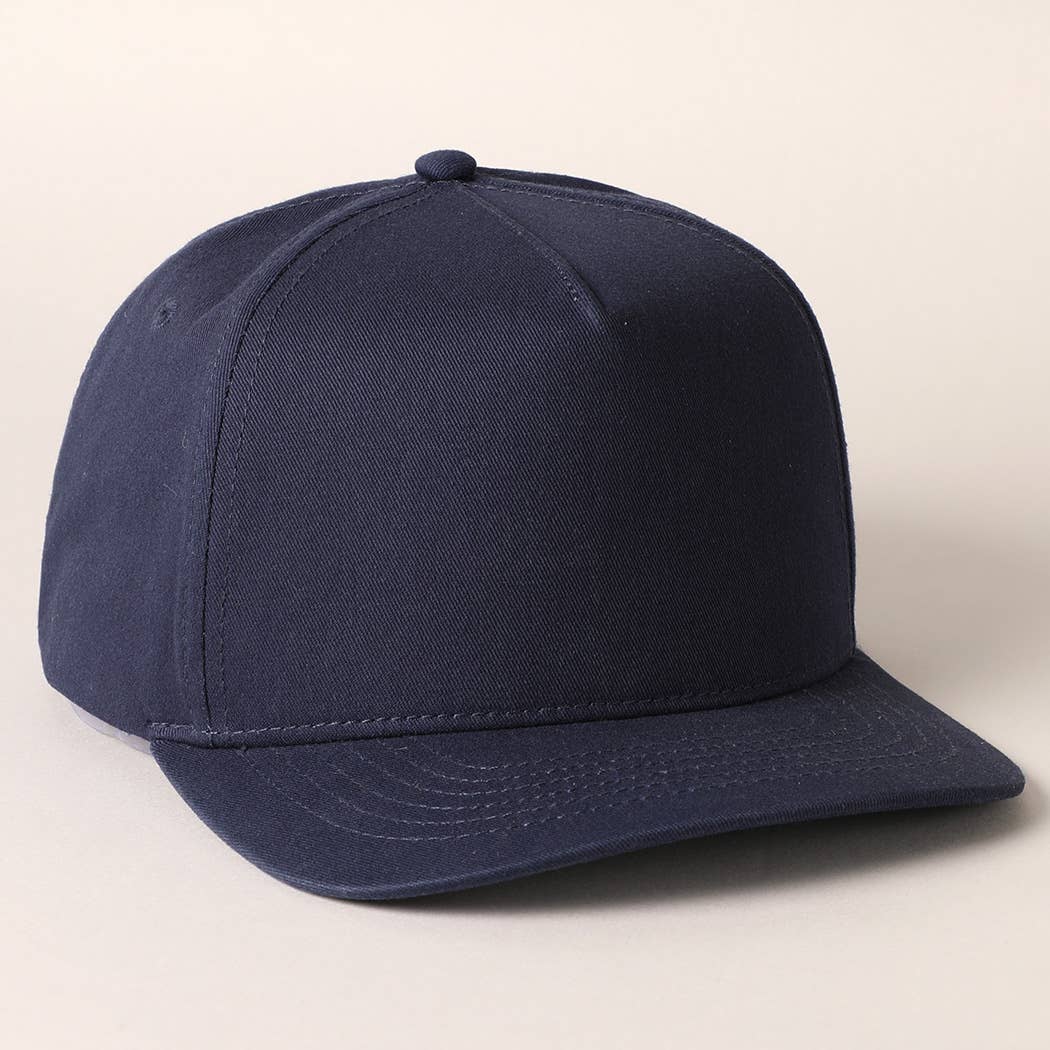 Fashion City - Wholesale Baseball Cap - Unisex - Solid Colored Cotton 5 Panel Baseball Cap27