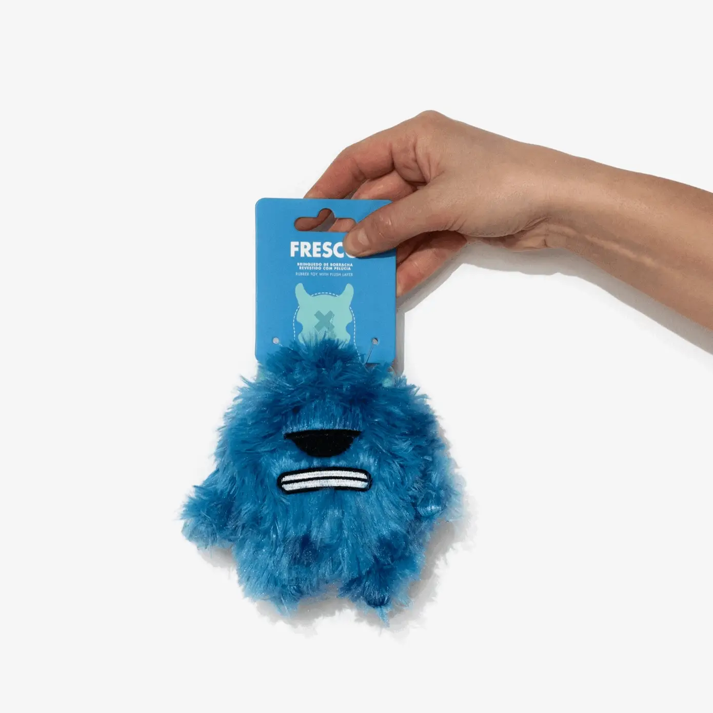 Zee.Dog | Mr. Fresco - Plush and Rubber 2-in-1 dog toy for wholesale by Paws Wholesale