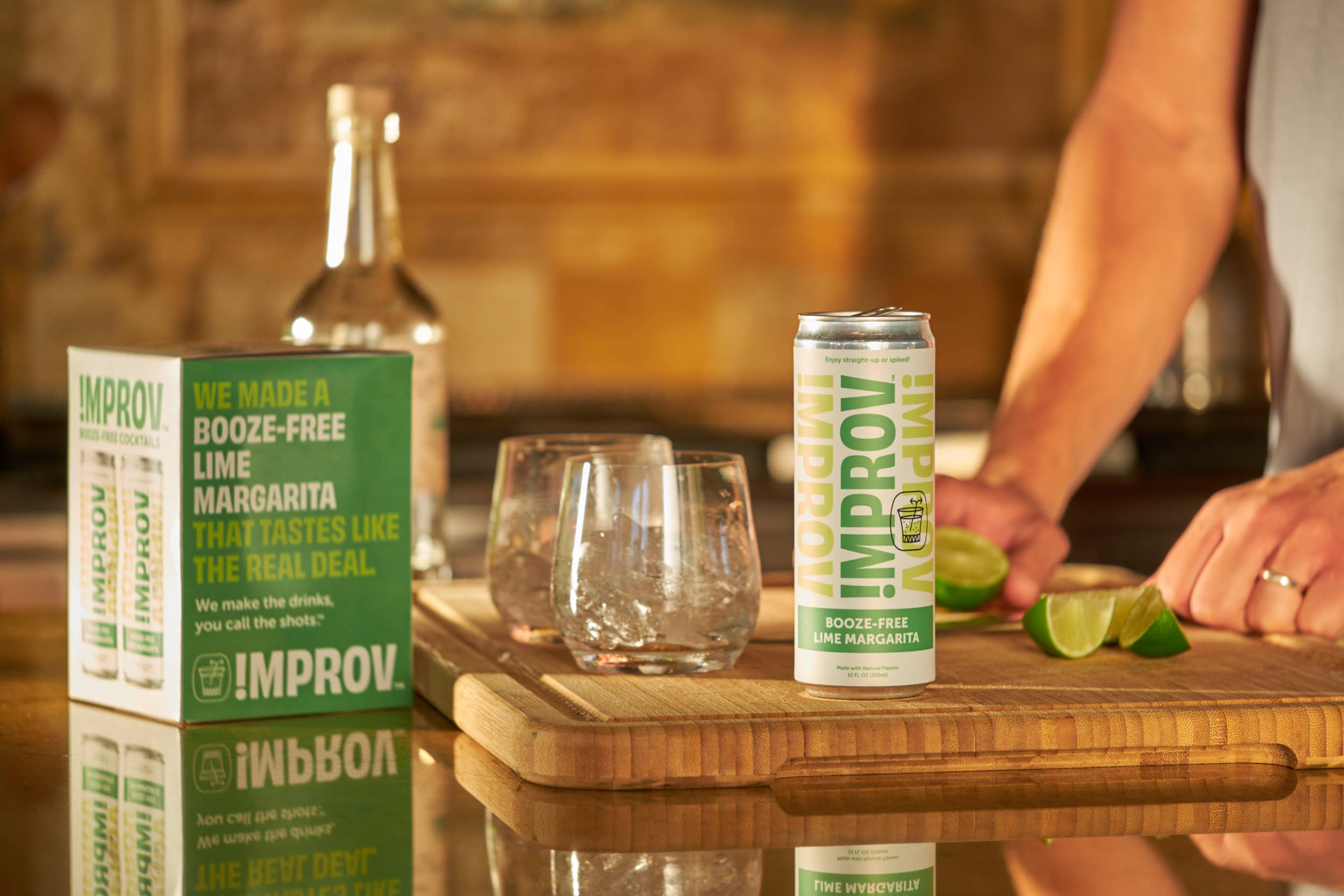 Booze-Free Cocktails in a Can - Improv Cocktails – IMPROV Booze