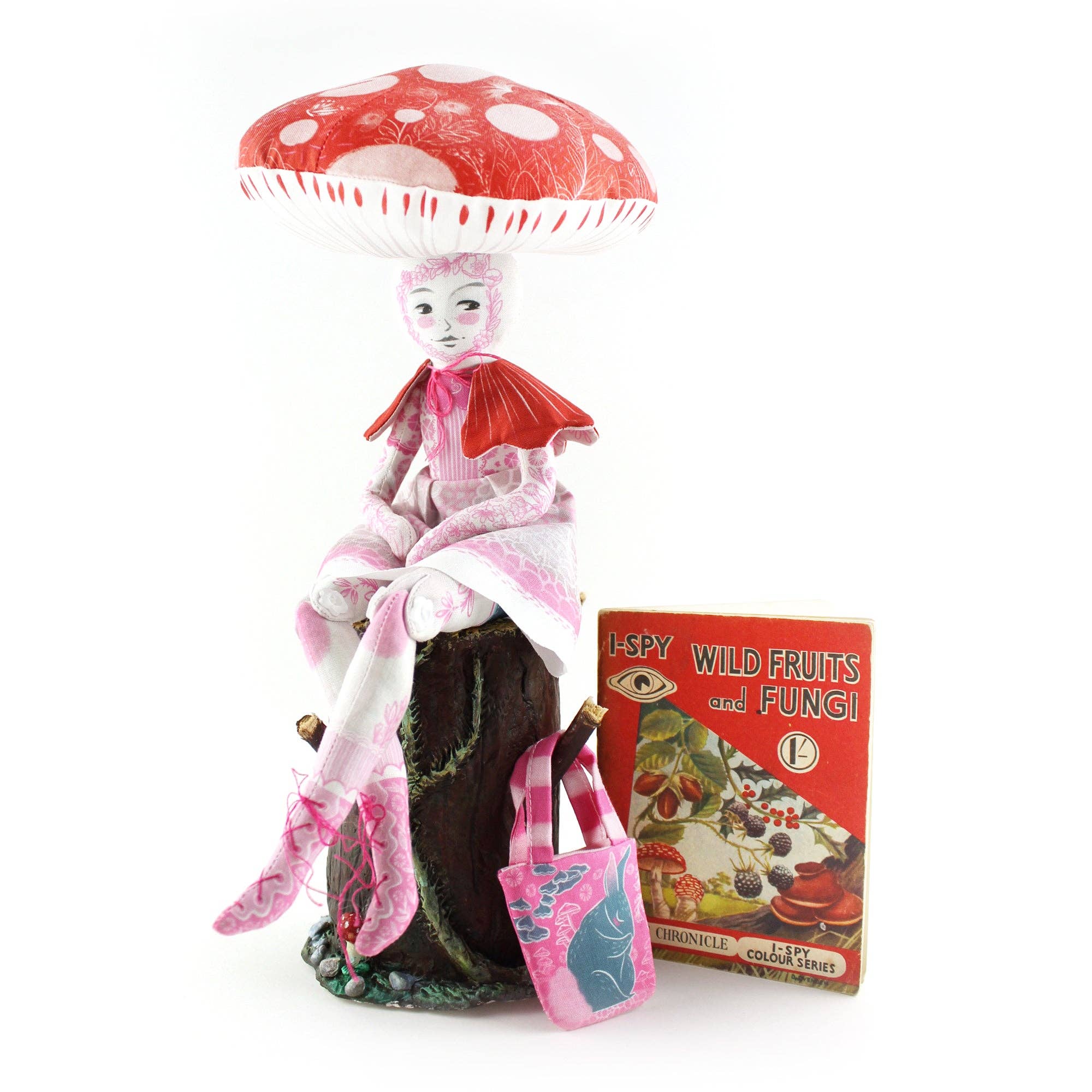 Miss Ella - Wholesale DIY Craft Kit - DIY Dolly Kit - Patience the Mushroom Girl + 20 Zen cards 2