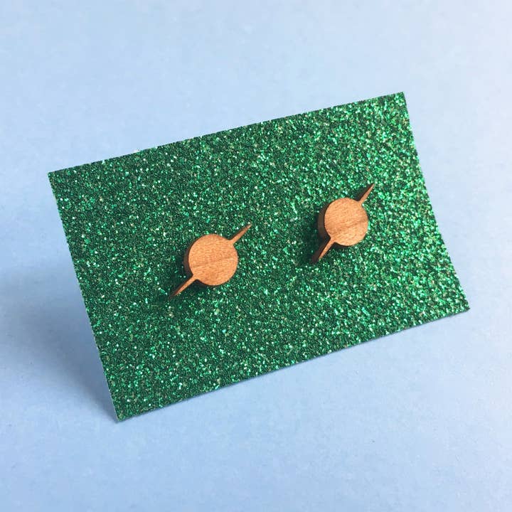 Planetary earrings for wholesale by Cepheid Studio