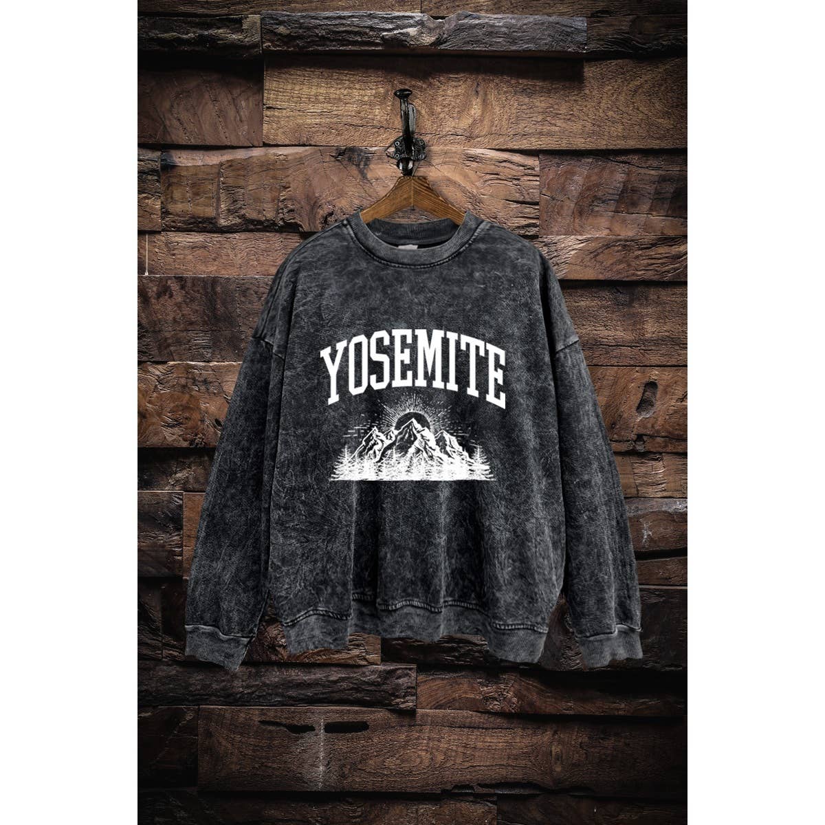 VINTAGE POINT USA - Wholesale Graphic Sweatshirt - Women's - SWD385-V8518 YOSEMITE MOUNTAIN GRAPHIC MINERAL SWEATSHIRT11