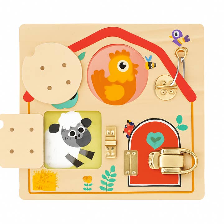 Aktivitetsbræt med låse for engroshandel hos 123 Baby Box