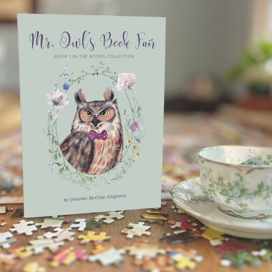 Read+Purr - Wholesale Early Reader Book (6-8) - book - paperback - 5x7 - "Mr. Owl's Book Fair"1