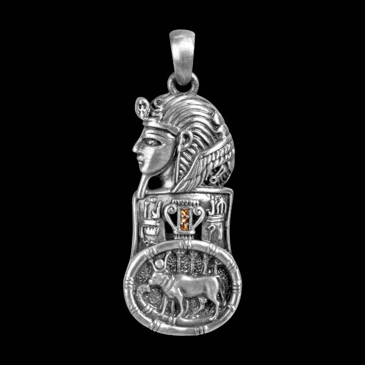Pacific Trading - Wholesale Individual Charm/Pendant - Egyptian Pharaoh's Pewter Pendant1