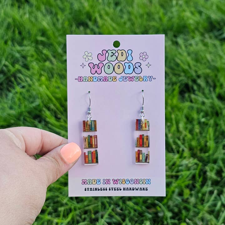 Jedi Woods LLC - Wholesale Dangle Earrings - Bookish Earring Dangles