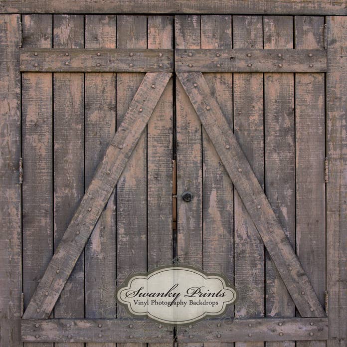 Fondale fotografico in vinile con porte scure, 20,3 x 20,3 m per la vendita all'ingrosso da parte di Swanky Prints
