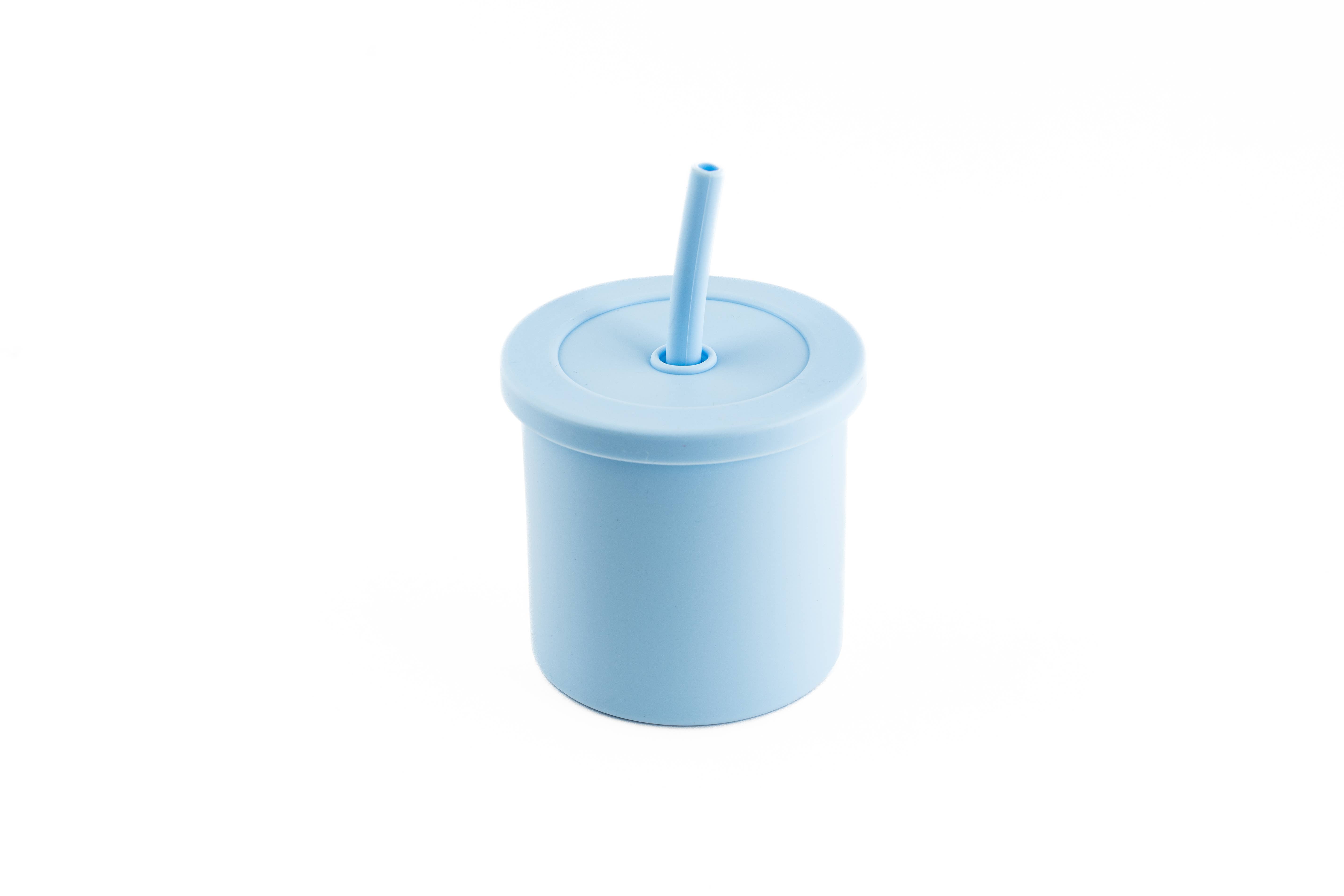 Willow Lane Tots - Wholesale Snack Pack - Kids & Baby - 2 in 1 Straw Cup and Snack Container - Earth Tones1