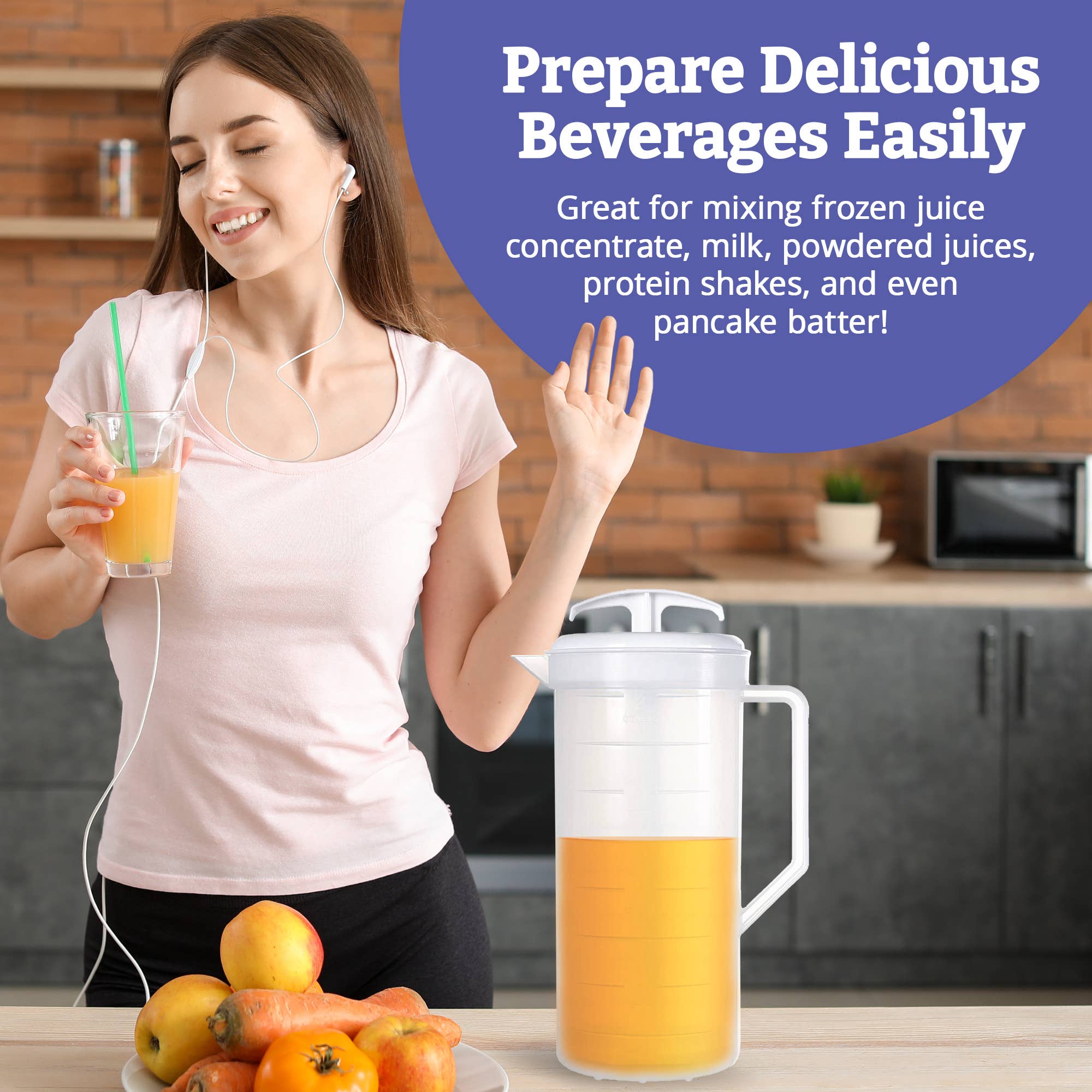 JBK Pottery - Vente Pichets - Pichet à mélanger - Capacité de 2 pintes - Blanc8