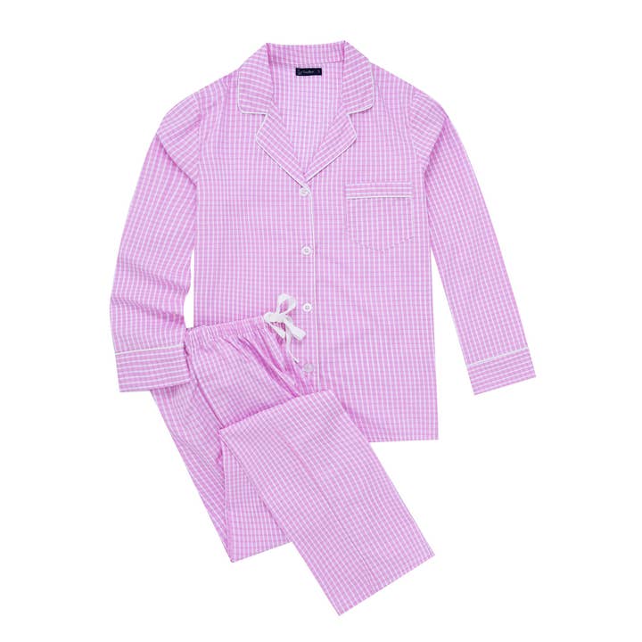 Noble Mount - Vendita all'ingrosso Completo pigiama - Donna - Set pigiama da donna in popeline di cotone 100%11