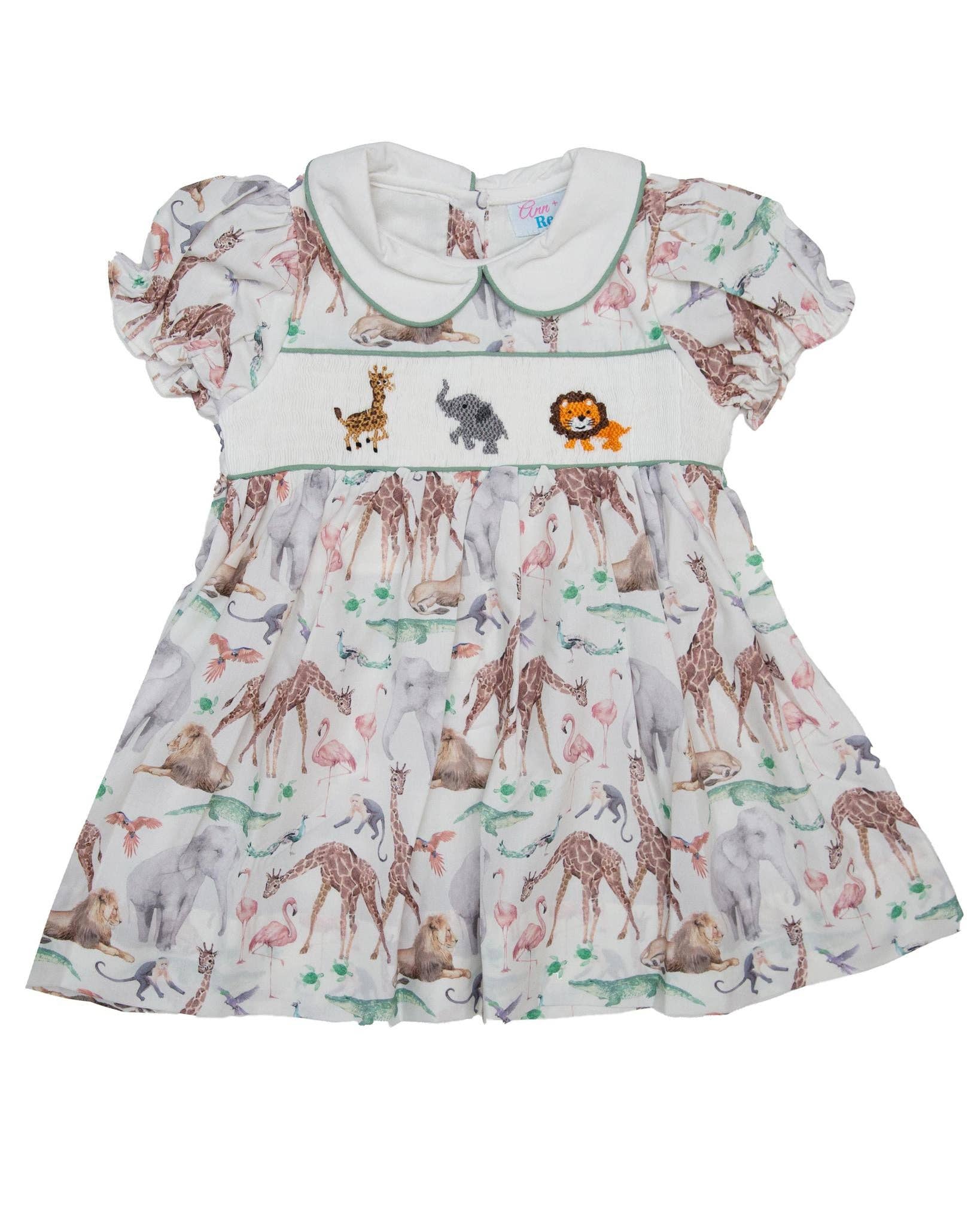 Ann Reeves Kids - Wholesale Dress - Kids - Jungle Boogie - Margaret Dress1