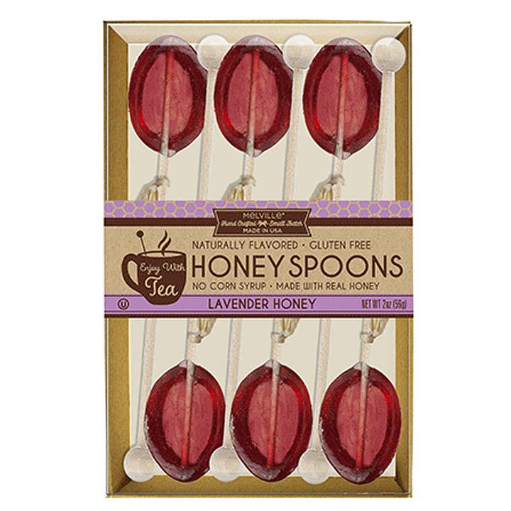 Melville Candy Company - Wholesale Lollipop - Lavender Honey Spoons
