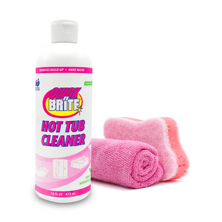 Quick’n Brite Heavy-Duty Hot Tub Cleaner for wholesale by Quick n Brite