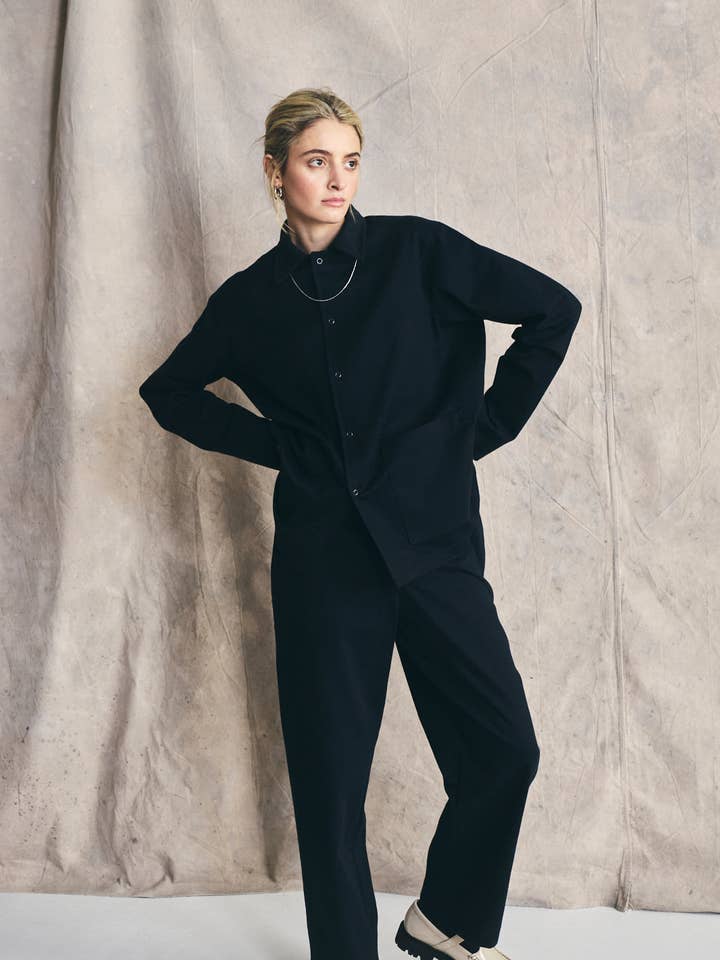 Werkhemd - Middernachtblauw voor wholesale door Devlyn van Loon