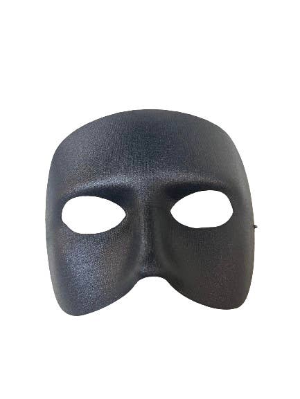 Caufield's Novelty - Wholesale Costume - Unisex - Black Venetian Half Mask