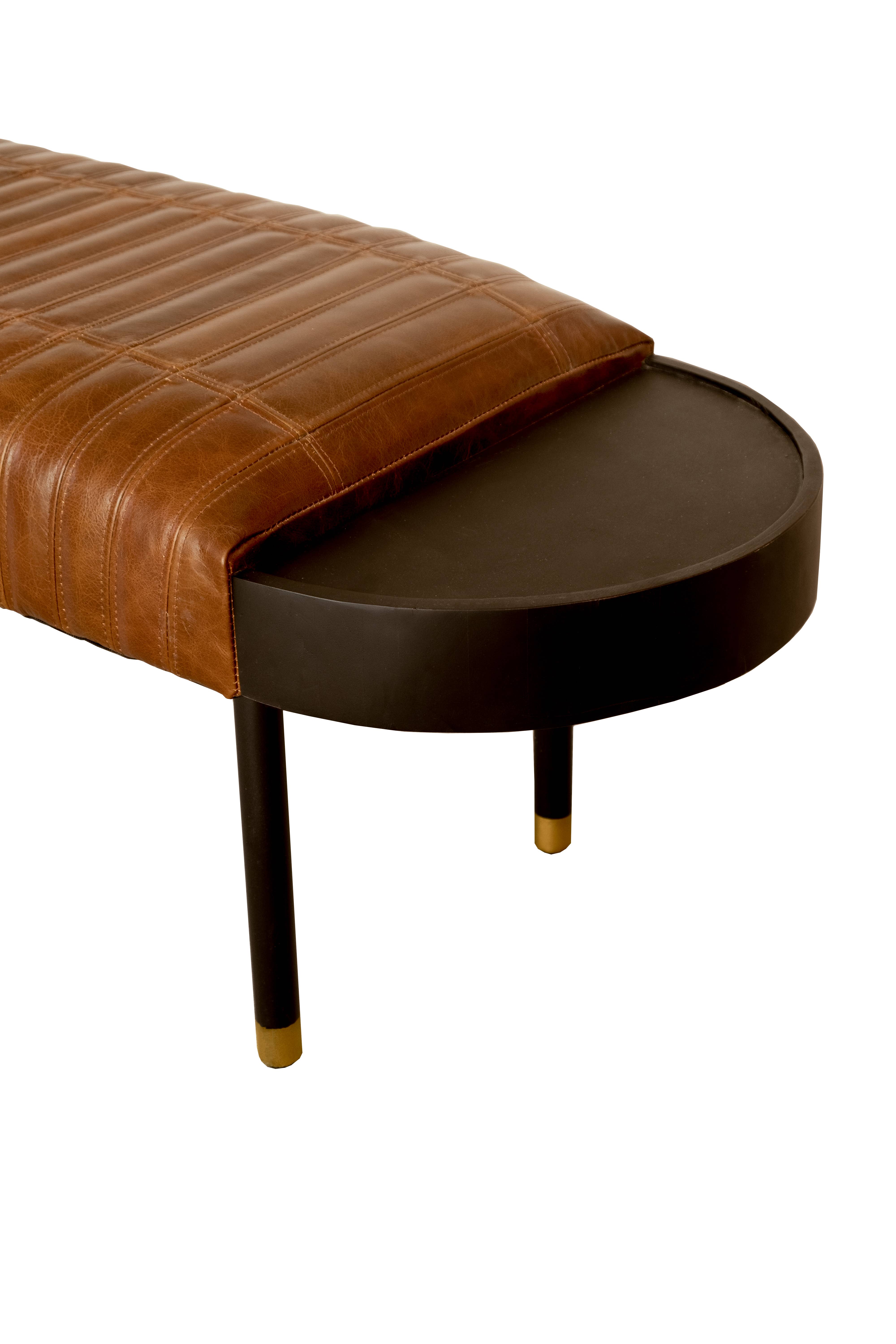 Mango Furniture Inc. - Wholesale Bench - Zehara Bench Brown4