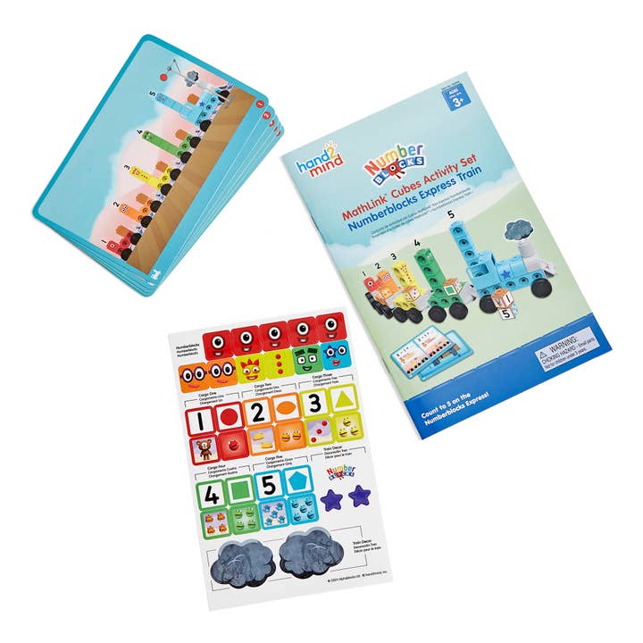 Learning Resources - Wholesale Toy Set - Kids - MathLink Cubes Numberblocks Express Train Activity Set