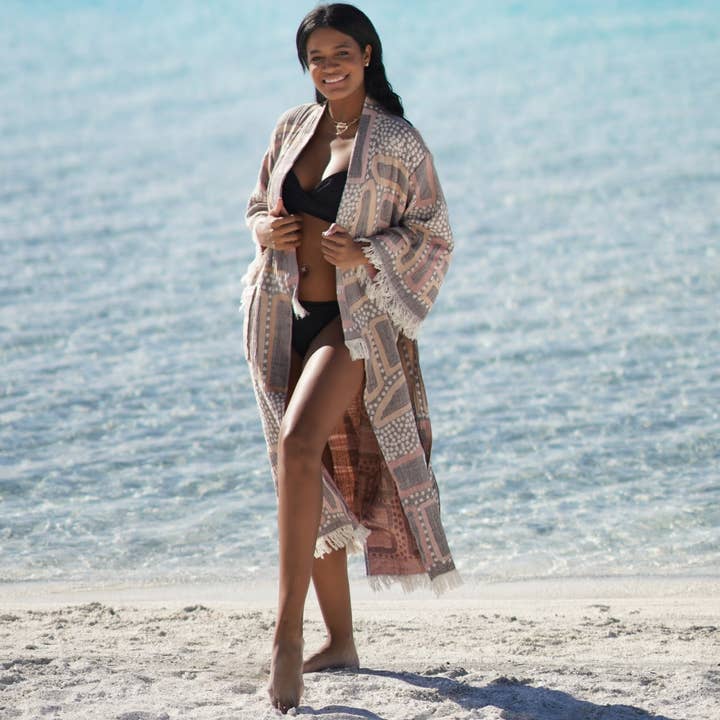 Bagno Milano - Vente Peignoir – femme - Collection de peignoirs et ponchos en peshtemal bio Bagno Milano50