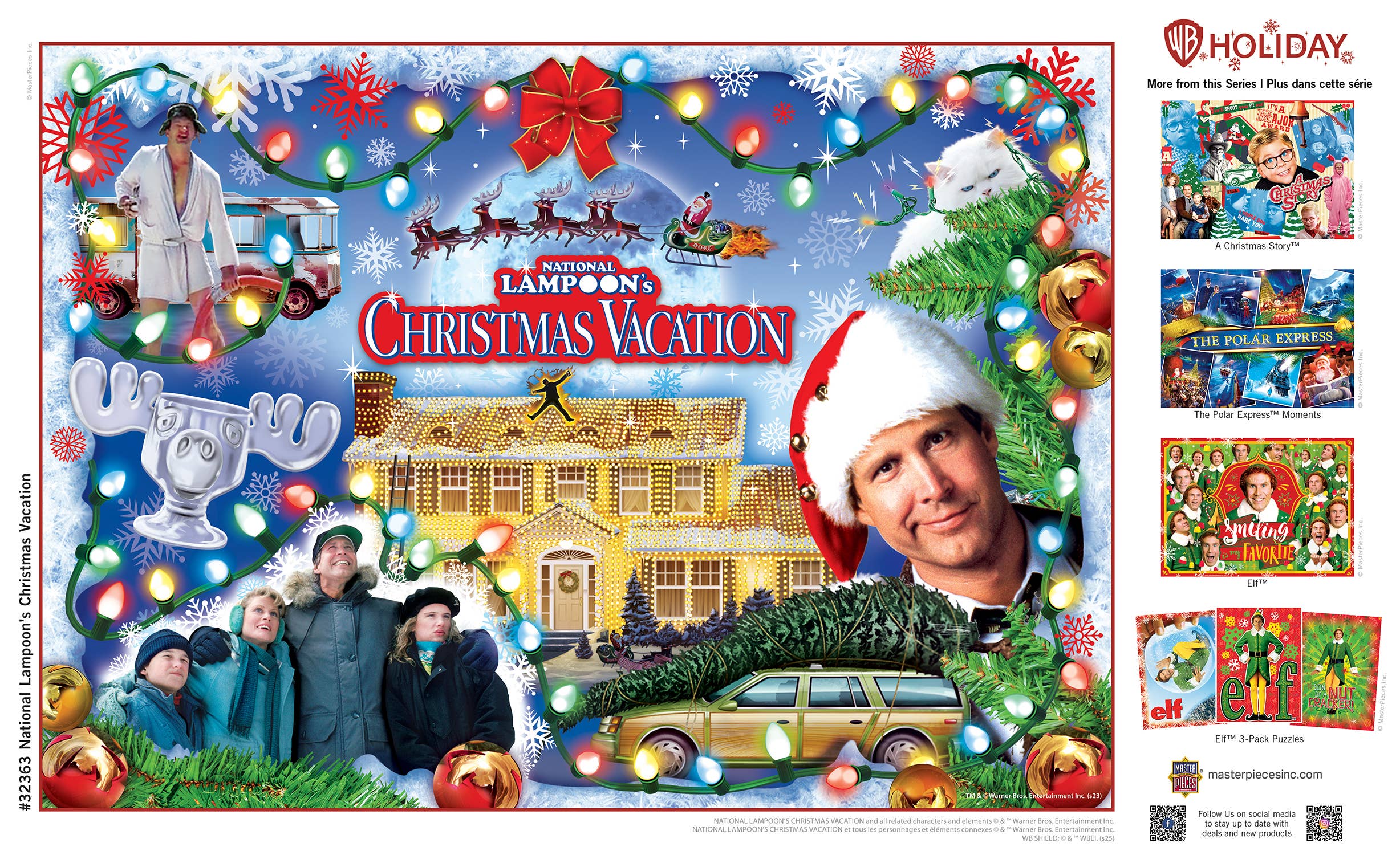 Masterpieces Puzzles - Wholesale Puzzle - Adult - National Lampoon's Christmas Vacation - 500 Piece Puzzle3